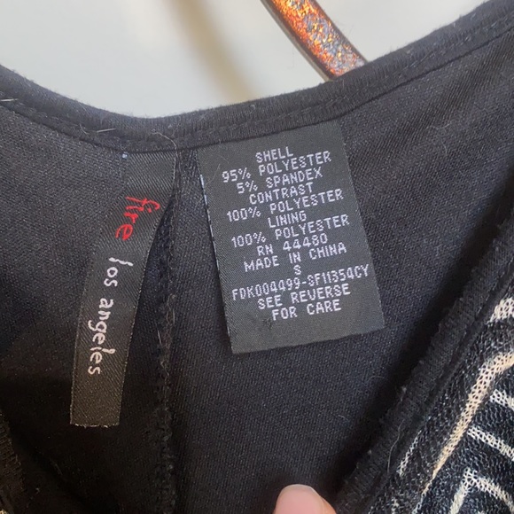 Sheer bottom long maxi dress. - Picture 3 of 5